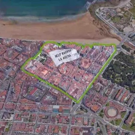 A 100metros De La Playa De San Lorenzo Χιχόν