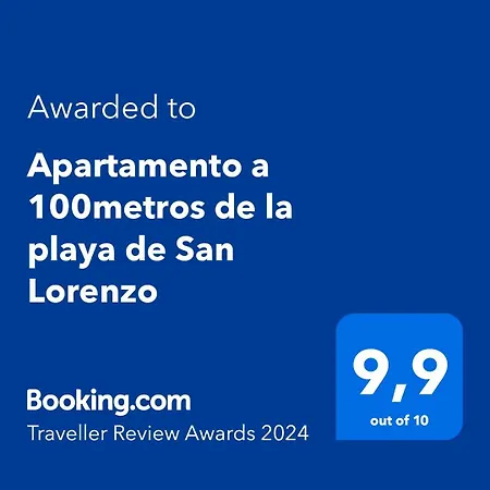 A 100metros De La Playa De San Lorenzo Apartment Gijon
